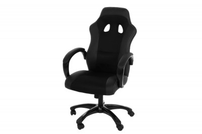 Dizajnová kancelárska stolička Navy, čierna